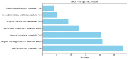 VDGR Holding and allocation